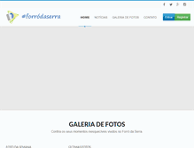 Tablet Screenshot of forrodaserra.com.br